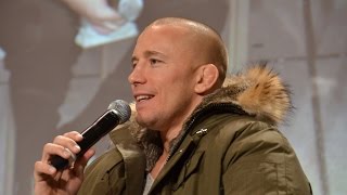 Showdown Joe Interviews George St-Pierre (GSP) at The Gentlemens Expo