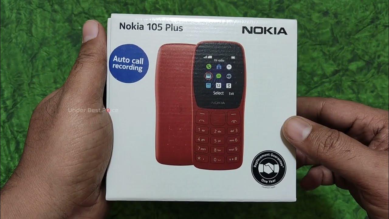 Nokia 105 Plus Single Sim Keypad Mobile Unboxing 2023 | Nokia 105 Plus ...