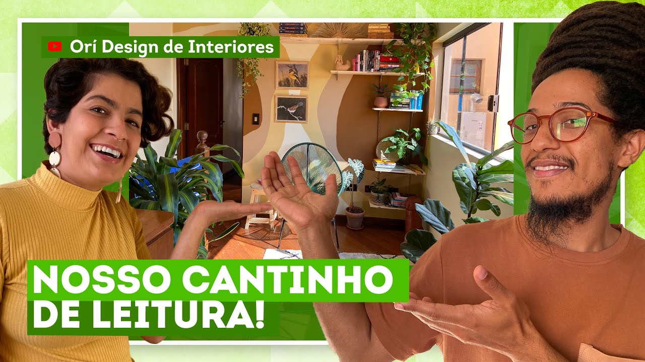 Transformação de ambiente: cantinho de descanso com Orí Interiores