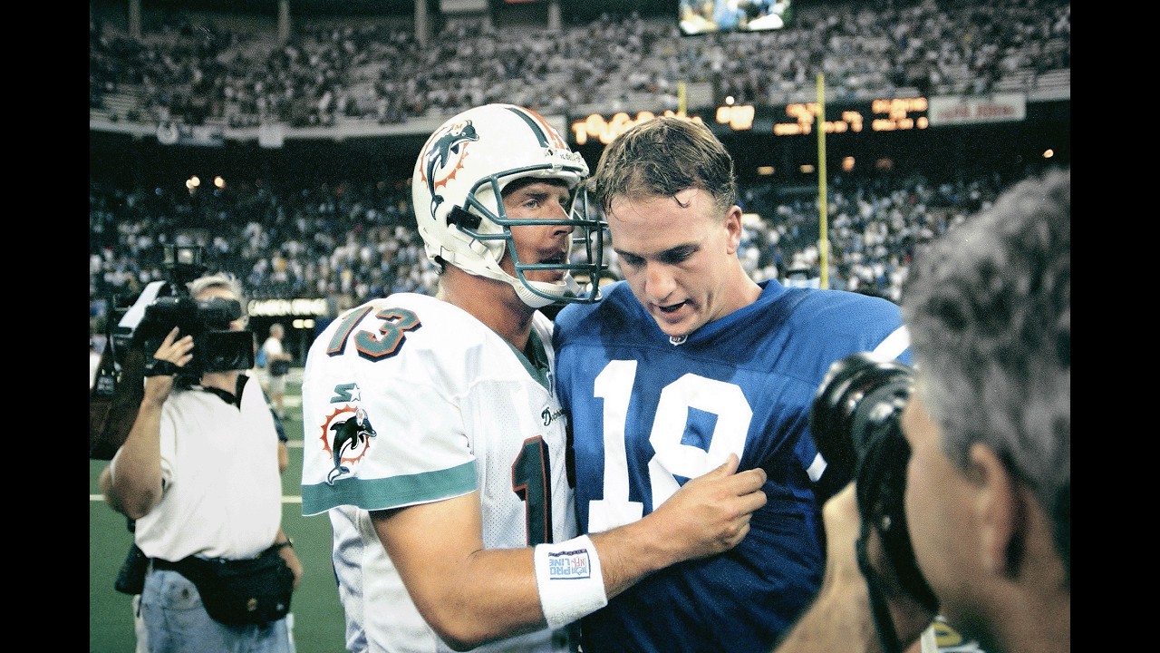 Пейтон Мэннинг берет интервью у своего любимого игрока НФЛ