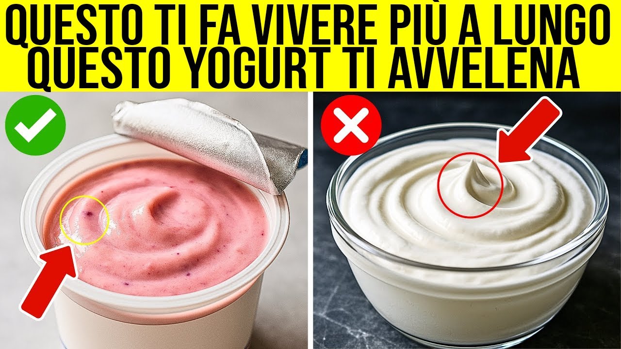 Hai più di 65 anni? I 4 PEGGIORI yogurt da EVITARE e 4 che DOVRESTI ...