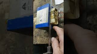 spot welding - точечная сварка - проба