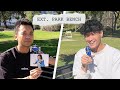 PETER SUDARSO on a Park Bench | kevyn fong