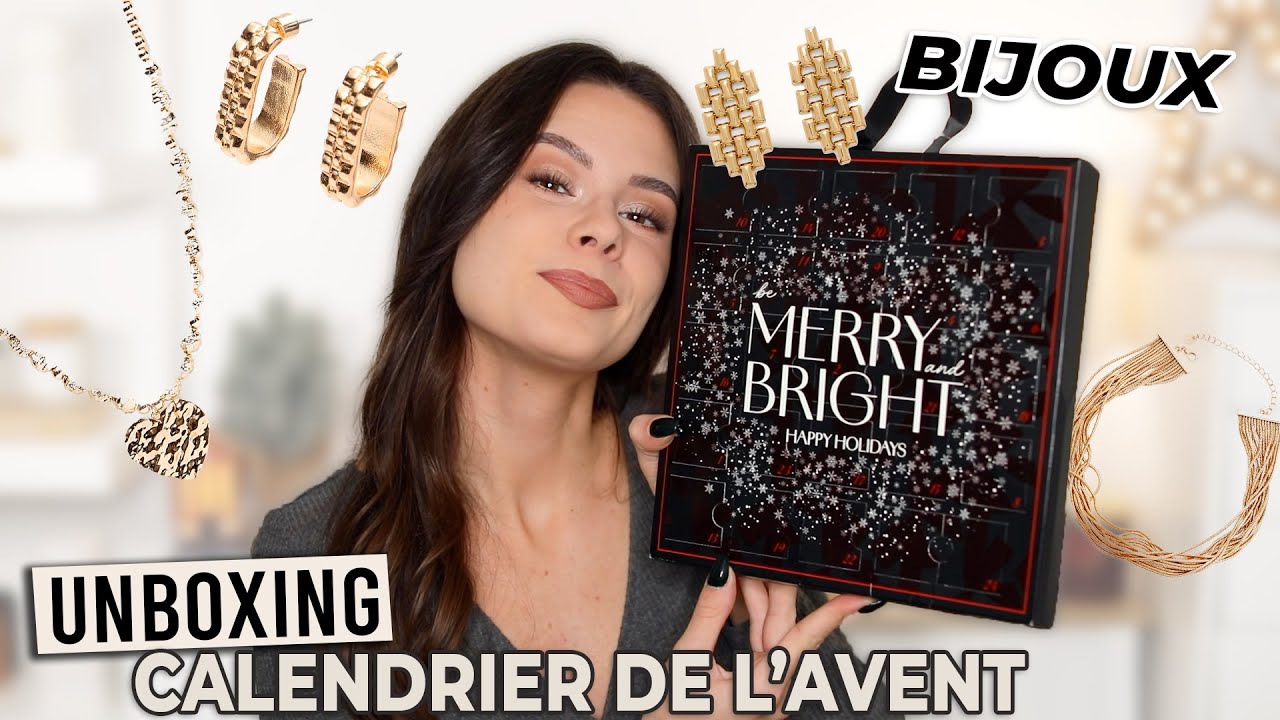 UNBOXING Calendrier de l’avent BIJOUX H&M (25€) - YouTube