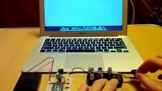 Morse code Bluetooth keyboard