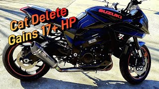 2020 GSX-S 1000 Katana Cat Delete and Dyno Tune