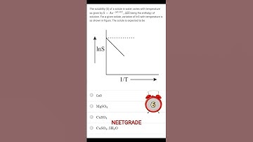 Chemistry Practice Questions l MCQ - 203 l NEET - 2022 #shorts #NEET #JEE