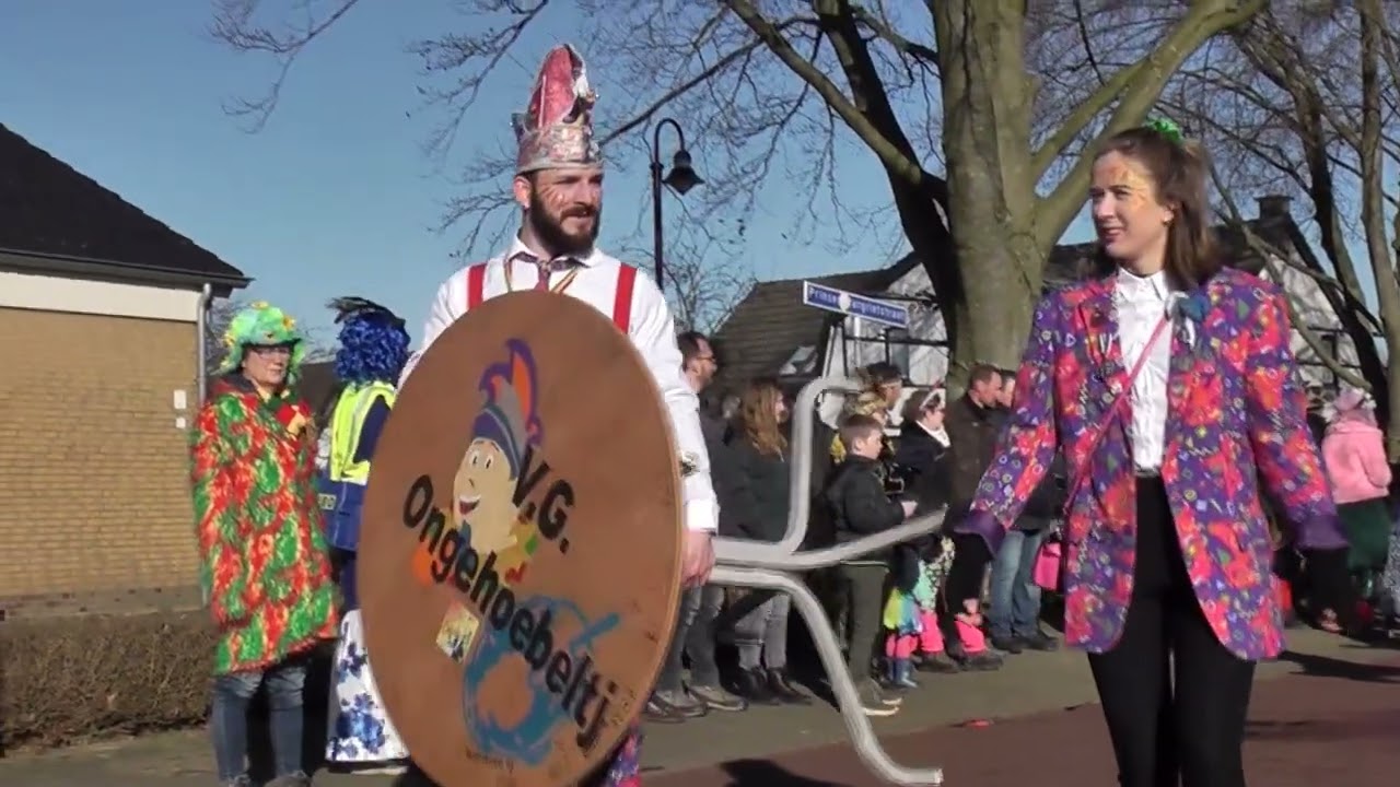 Einzelgengers en duo optocht Grathem 27 02 2022