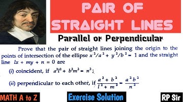 Pair of state line joining the origin to the point of intersection of the ellipse x^2/a^2+y^2/b^2=1