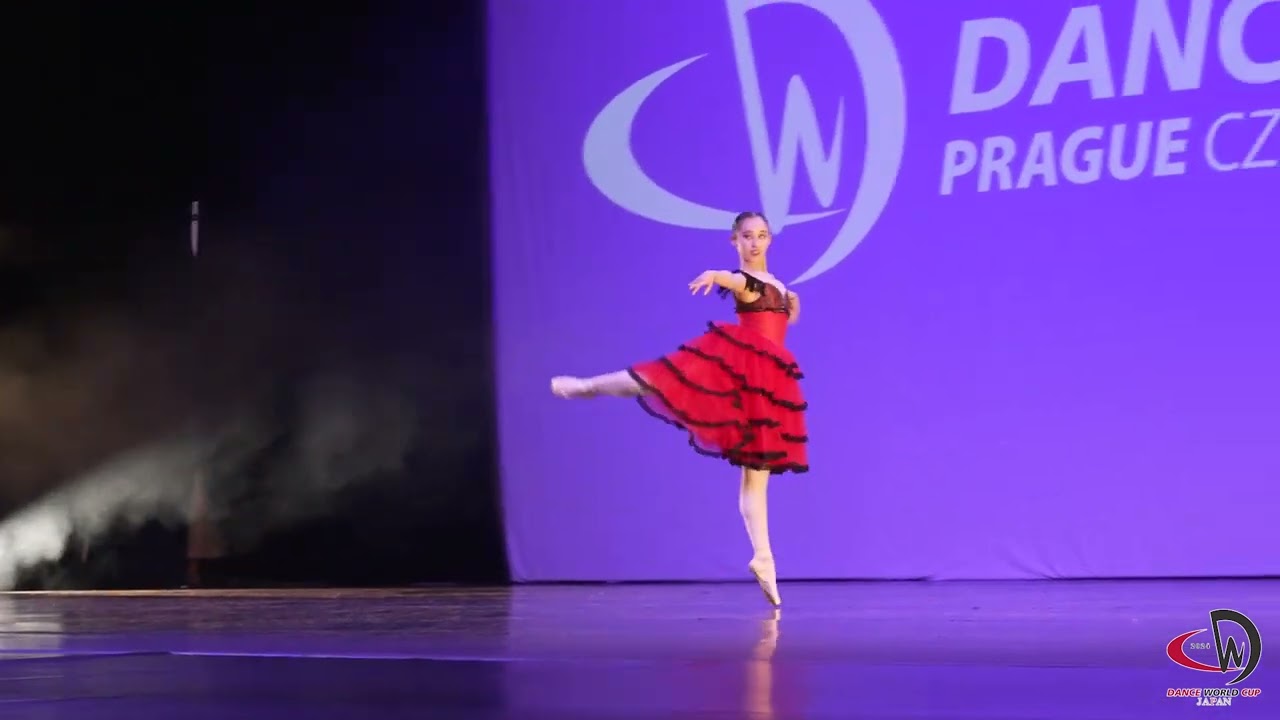 DWC Finals 2024 Prague Maria Yoshimoto『Kitri Variation』 Team Japan Silver Medal From the GALA