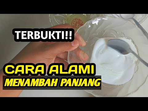 CUKUP 1 KALI PAKAI 2 BAHAN INI BISA  TAMBAH PANJANG  3 Cm 