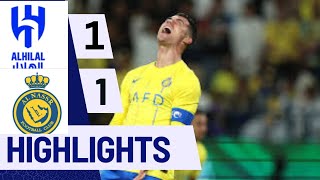 Al Hilal vs Al Nassr 1-1 (PK 5-4 )Highlights  | Kings Cup 2024