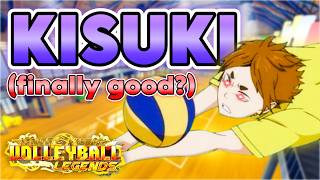 Buffed Kisuki Is Insane In Volleyball Legends