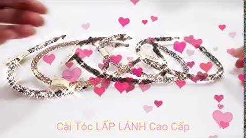 [Đồng Giá 39k] Cài tóc Lấp Lánh Cao Cấp hottrend Hè 2019 - Vợ Chồng Tôi