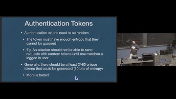 [CSE 312] Authentication Tokens and Sessions, Wednesday February 21, 2024