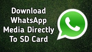 Saving Whatsapp Files To A Memory Card Saving Whatsapp Files To A Memory Card
