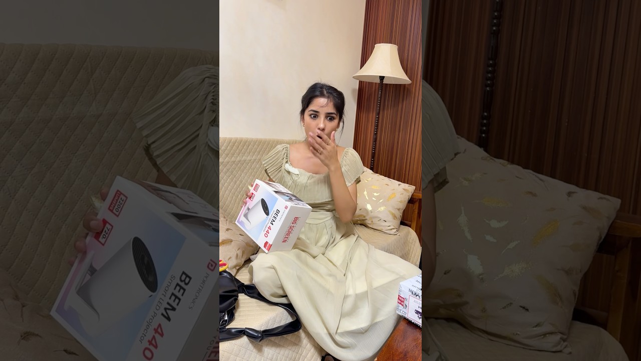 Unboxing Surprise gift 🎁 | Anju Mor | #shortsfeed #minivlog #ytshorts #trending