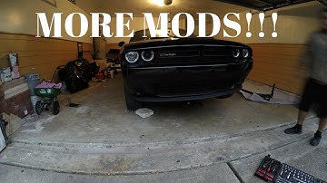 Getting a Scat Pack Lip & Multicolor LED Board Installed!!!