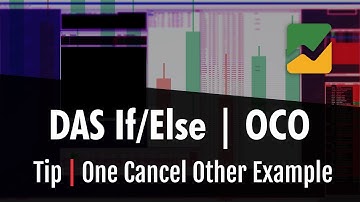 DAS Tip - OCO | One Cancel Other Range Break order.