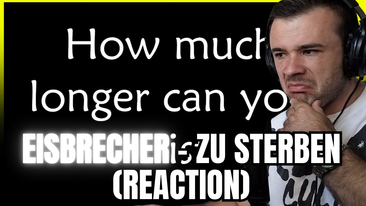 Eisbrecher - Zu Sterben (Reaction)
