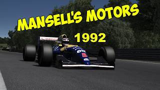 Hotlapping the Williams FW14-B 92 at Oulton Park