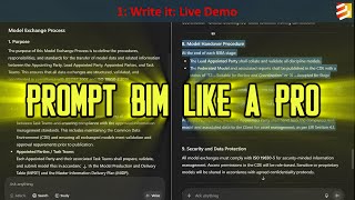 Stop Writing Weak AI Prompts in BIM & IM: Fix in 90 Seconds