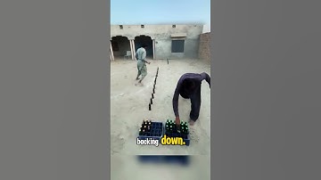 Ultimate Bottle Knockdown Challenge – Who Will Win? #shorts #funny