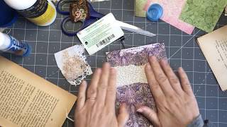 Making a boho journal | Part 2 | continuing on with embellishments | DT project for Medieval Mirage