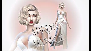 Blonde Bombshell Sime 4 Inspired Marilyn Monroe | Create a Sim ...