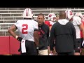 Luke Fickell speaks + sights and sounds from first Badgers football practice