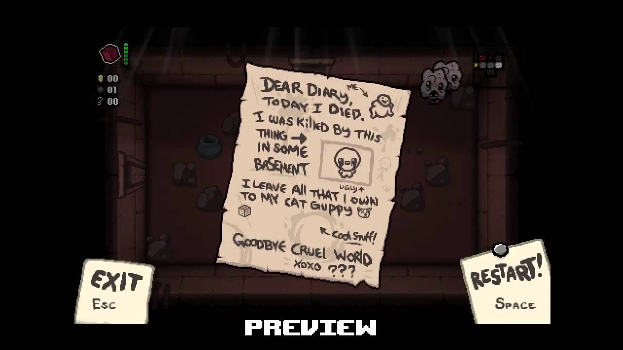 Binding Of Isaac: Rebirth Item Guide - Broken Ankh - YouTube