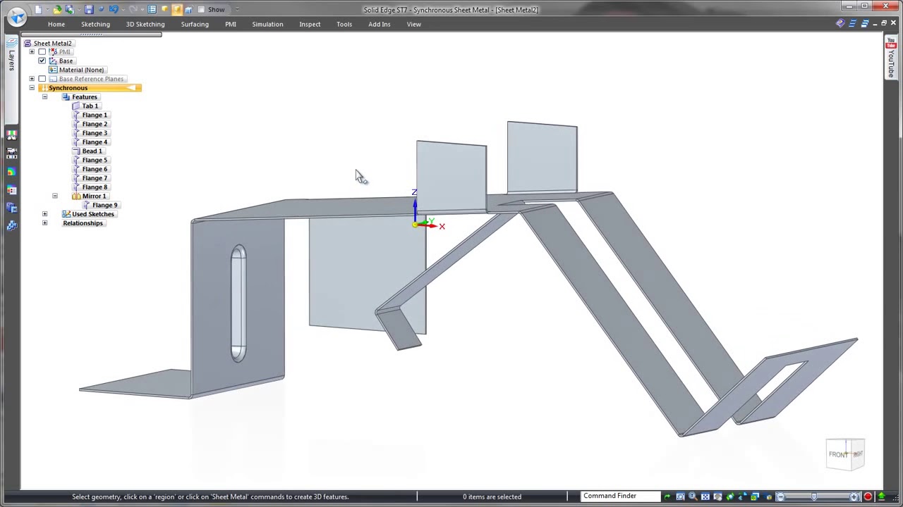 Rapid Initial Product Design in Solid Edge1 - YouTube