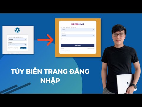 Video Tùy biến trang đăng nhập mặc định của WordPress - youtube
