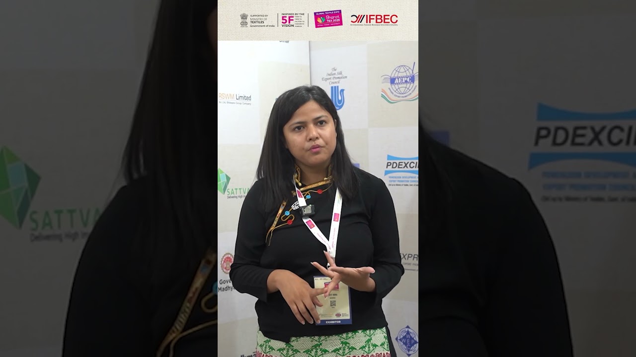Bharat Tex Connect | “Bridging Tradition & Sustainable Luxury” | Mrs. Luicy Bora | IFBEC
