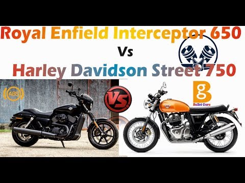 Royal Enfield Interceptor 650 Vs Harley Davidson Street 750