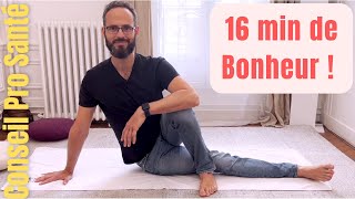 Routine d'exercices anti mal de dos : étirements, stretching, mobilisation etc...