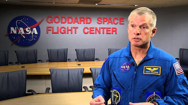 Astronaut Steve Swanson Visits Goddard