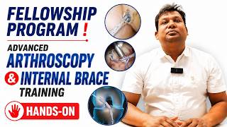 FELLOWSHIP PROGRAM ! Advanced Arthroscopy &amp; Internal Brace Training Hands-On #aclrecovery