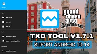 Txd Tool Support Android 14 || GTA SA Android