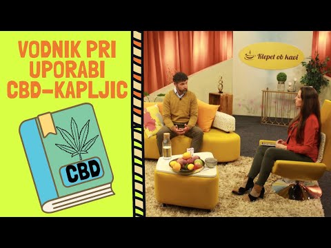 Vodnik pri uporabi CBD-kapljic; Bogdan Mak