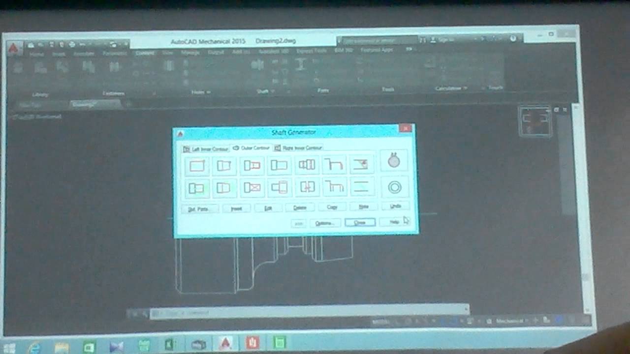 Autocad2 อบรมการเขียนโปรแกรมเขียนแบบautocad2 - YouTube