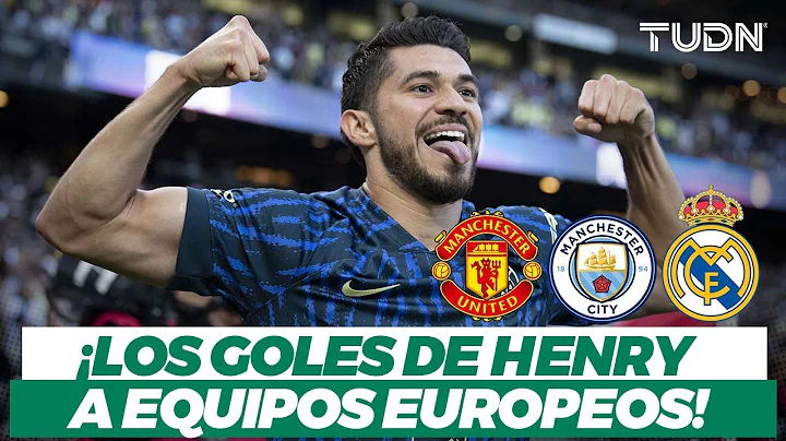 BOMBA INTERNACIONAL!  Grandes goles de Henry Marti...