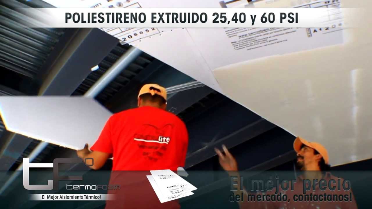 Poliestireno extruido XPS al mejor precio.