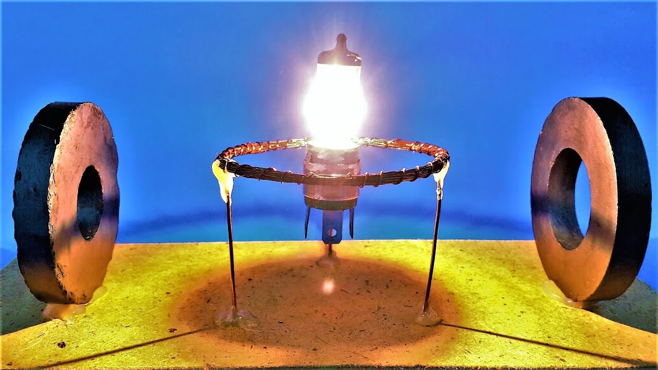 Free Energy Light Bulbs using Copper Coil 100 Real New Technology YouTube