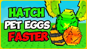 How to Hatch Pet Eggs FASTER in Grow a Garden | Roblox