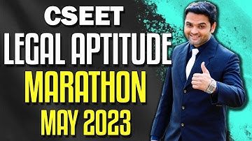 FREE CSEET Legal Aptitude Marathon Revision for May 2023 | Full Syllabus in 1 Day
