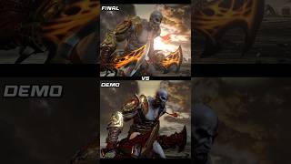 God of War 3 Demo Vs Final Product