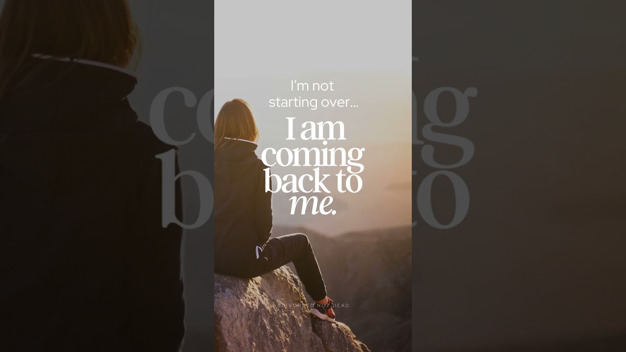 I am coming back to me