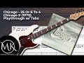 Chicago - 25 or 6 to 4 (Bass Cover) (Lesson w/ Tabs)