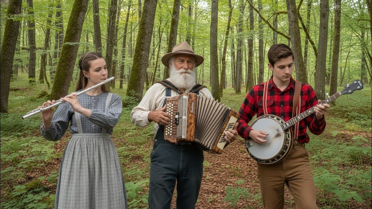 Relaxing Celtic-Bluegrass Mix | Accordion, Banjo & Irish Flute Harmony